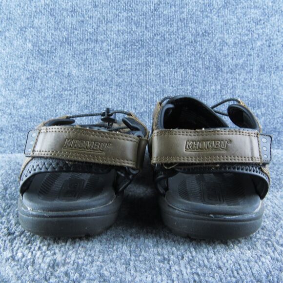 Khombu Travis Men Fisherman Sandals Size 9 Medium‎ Brown Synthetic Drawstring - Picture 5 of 10